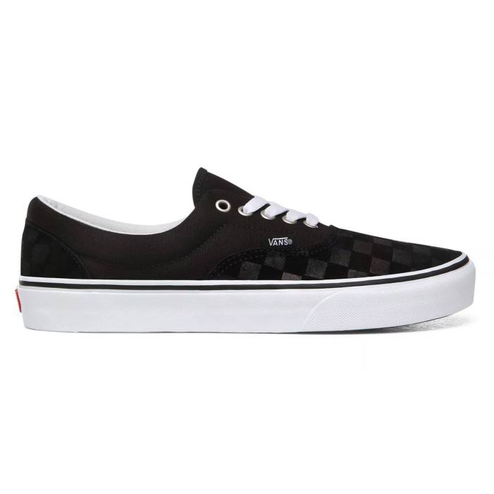 ヴァンズ Vans 【 Ua Era (Deboss Chckrbrd)Blktrwht Unisex Black 】 ユニ一発やる 黒いこと 黒いこと