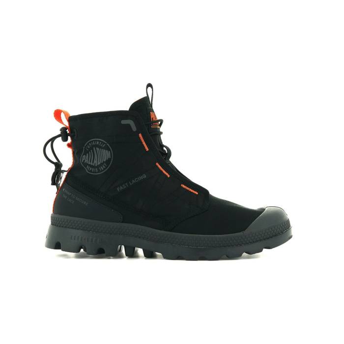パラディウム Palladium 【 Pampa Travel Lite Black Men Black 】 パンパ ともし火 黒いこと 黒いこと メンズ 黒いこと 黒いこと