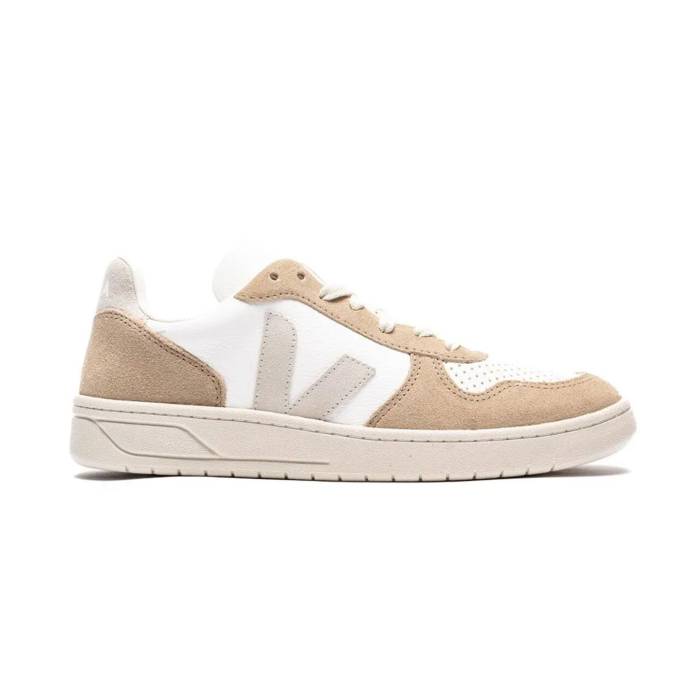 ヴェジャ Veja 【 V-10 Chromefree Leather White Natural Sahara Women White 】 なめし革 白いこと 白いこと 自然的 レディース 白いこと 白いこと