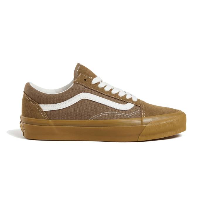 ヴァンズ Vans 【 Lx Old Skool Gum Sepia Men Brown 】 メンズ 赤銅色 赤銅色