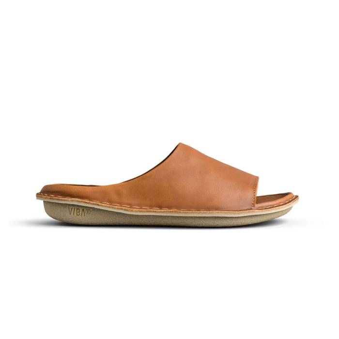 Vibae 【 Saint Tropez Leather Cognac Brown Unisex Brown 】 なめし革 赤銅色 赤銅色 ユニ一発やる 赤銅色 赤銅色