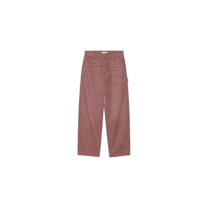 鉄道車両ハート形 ダブリューアイピー Carhartt Wip 【 W\u0027 Brandon Single Knee Pant Women Burgundy 】 ズボン下 レディース ぶどう酒色・バーガンディー