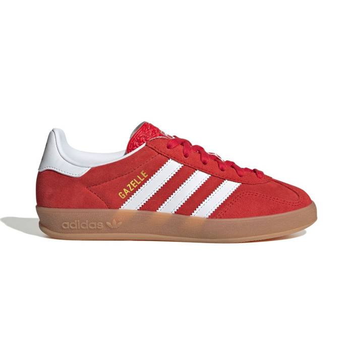アディダス Adidas Originals 【 Adidas Gazelle Indoor J Kids Red 】 アディダス ガゼル お坊っちゃん キッズ Red 赤・赤いこと