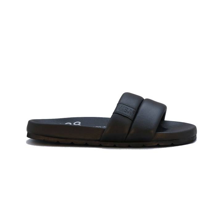 Vibae 【 Porto Leather Preto Black Unisex Black 】 なめし革 黒いこと 黒いこと ユニ一発やる 黒いこと 黒いこと