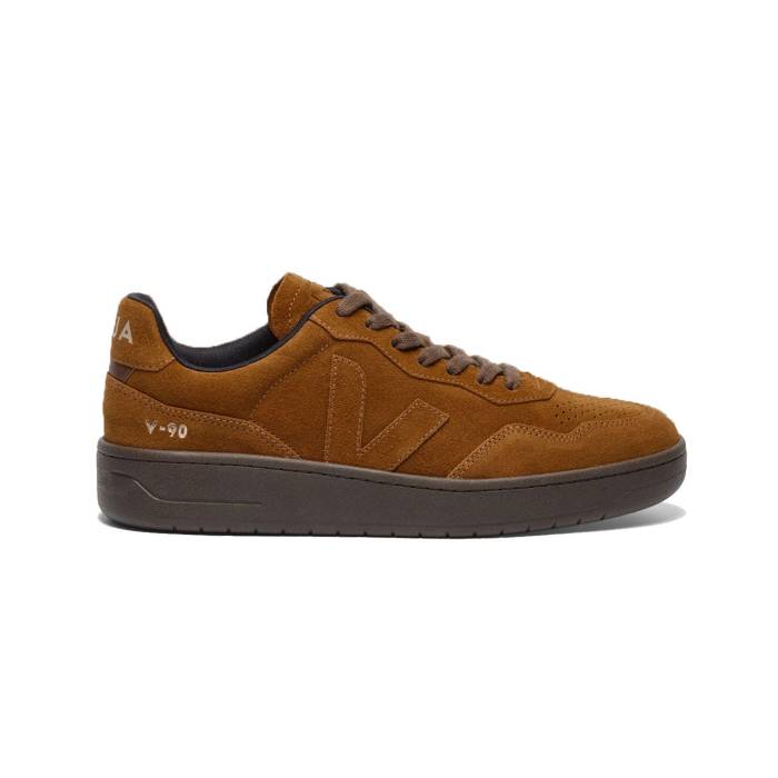 ヴェジャ Veja 【 V-90 Suede Men Brown 】 スエード・スウェード メンズ 赤銅色 赤銅色