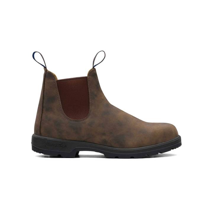 ブランド名石ころ Blundstone 【 584 Rustic Brown Men Brown 】 赤銅色 赤銅色 メンズ 赤銅色 赤銅色