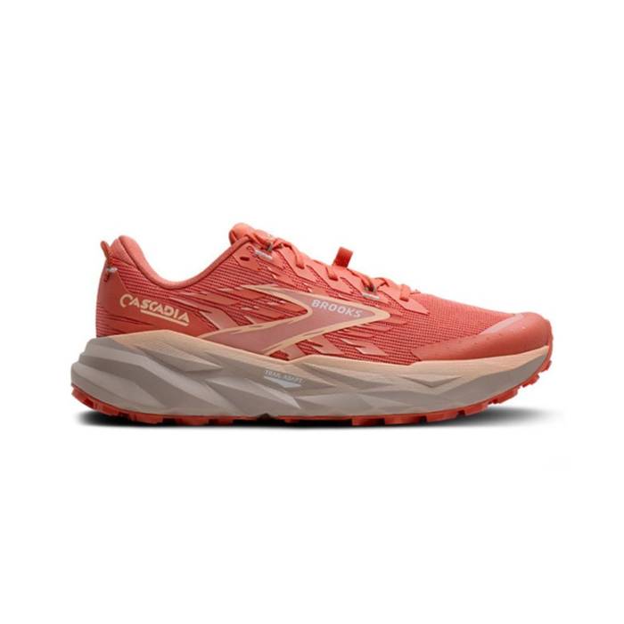 ブルックス Brooks 【 Cascadia 19 W Women Pink 】 レディース pink サクラ色