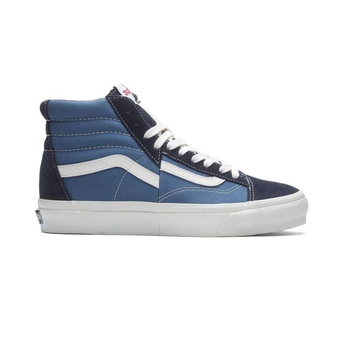 ヴァンズ Vans 【 Clash The Wall Lx Suede/ Canvas Stv Navy Men Blue 】 紺色 米国海軍 メンズ 青碧 青碧