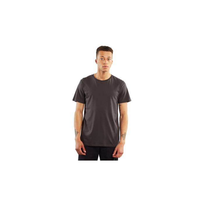 Dedicated 【 T-Shirt Stockholm Base Charcoal Men Grey 】 Tシャツ チャコール メンズファッション トップス Tシャツ カットソー メンズ 灰色 グレー