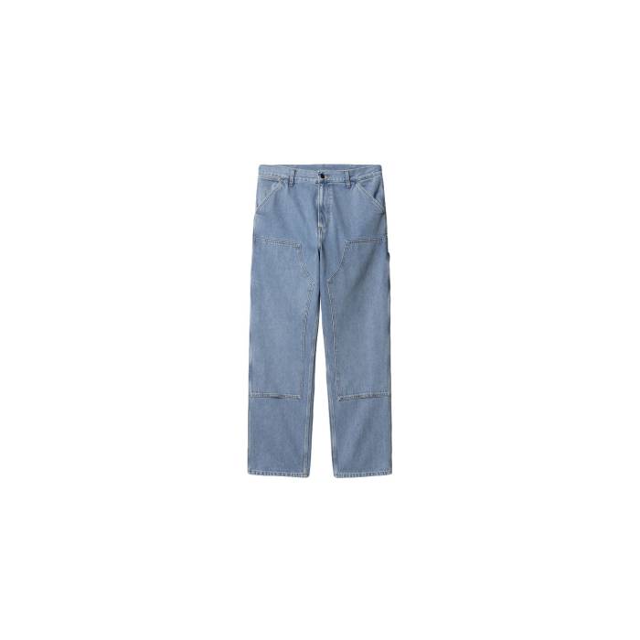 カーハート ダブリューアイピー Carhartt Wip 【 Double Knee Pant Men Blue 】 パンツ メンズファッション ズボン パンツ メンズ 青色 ブルー
