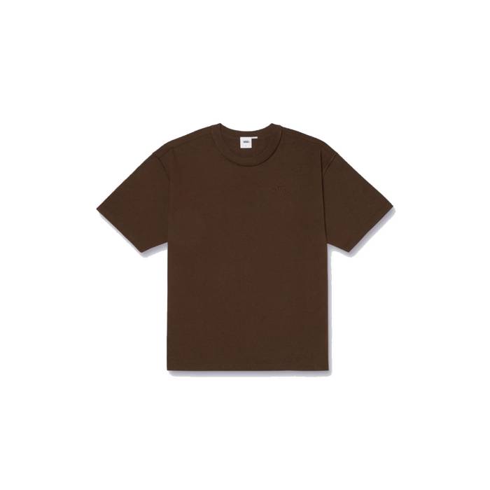 ヴァンズ Vans 【 Lx Premium Ss Tshirt Demitasse Men Brown 】 Premium プレミアム メンズファッション トップス Tシャツ カットソー メンズ 茶色 ブラウン