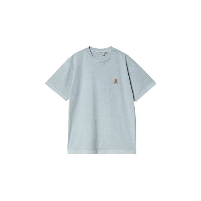 カーハート ダブリューアイピー Carhartt Wip 【 S/S Vista T-Shirt Dusty Ice Men Blue 】 半袖 Tシャツ Tシャツ メンズファッション トップス Tシャツ カットソー メンズ 青色 ブルー