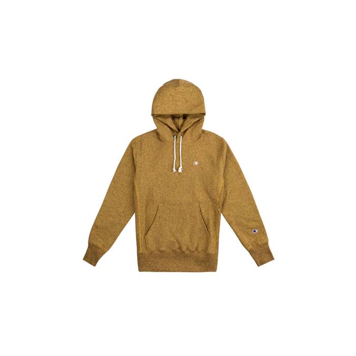 チャンピオン Champion 【 Hooded Sweatshirt Men Light Brown 】 トレーナー メンズファッション トップス パーカー メンズ 茶色 ブラウン
