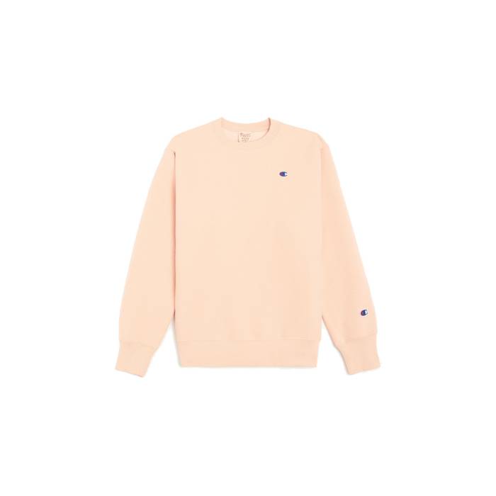 チャンピオン Champion 【 Reverse Weave Crewneck Women Orange 】 リベンジ レディースファッション トップス その他 レディース orange 橙・オレンジ