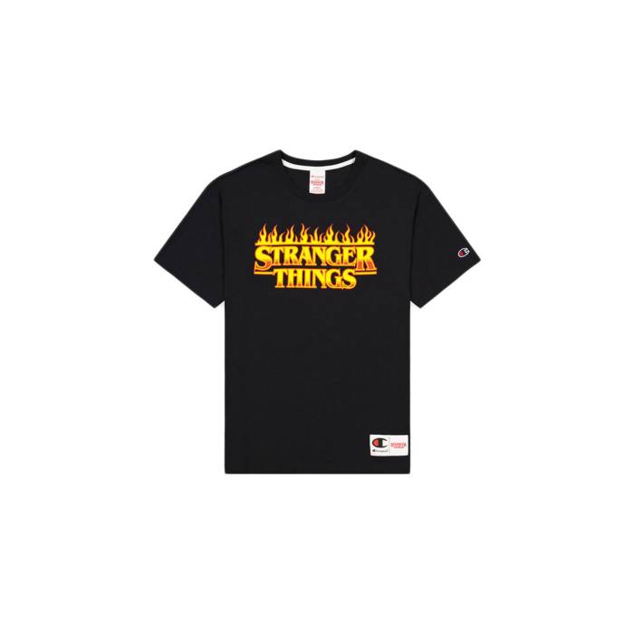 チャンピオン Champion 【 Men Black 】 メンズファッション トップス Tシャツ カットソー メンズ 黒色 ブラック