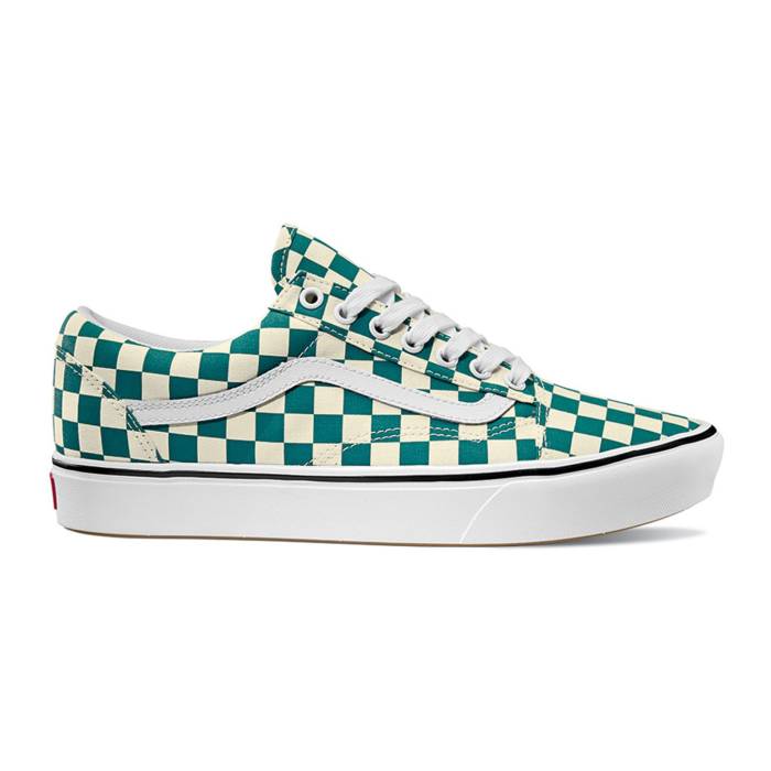 ヴァンズ Vans 【 Ua Comfycush Old Skool Unisex Green 】 ユニ一発やる green 緑・緑であること