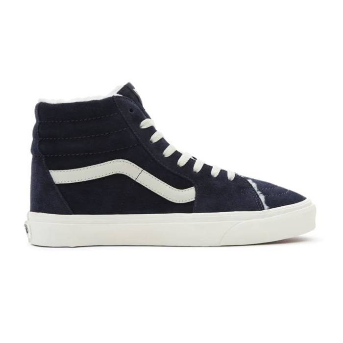 ヴァンズ Vans 【 Sk8-Hi Cozy Hug Unisex Blue 】 滑る御機嫌 ユニ一発やる 青碧 青碧