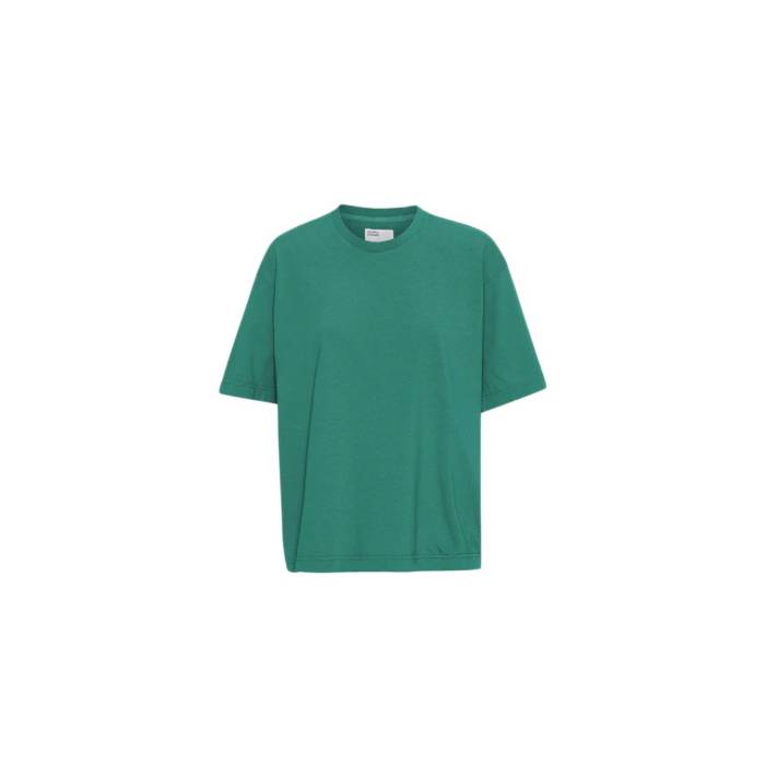 カラフル スタンダード Colorful Standard 【 Oversized Organic T-Shirt Women Green 】 Tシャツ レディース green 緑・グリーン｜スニケス