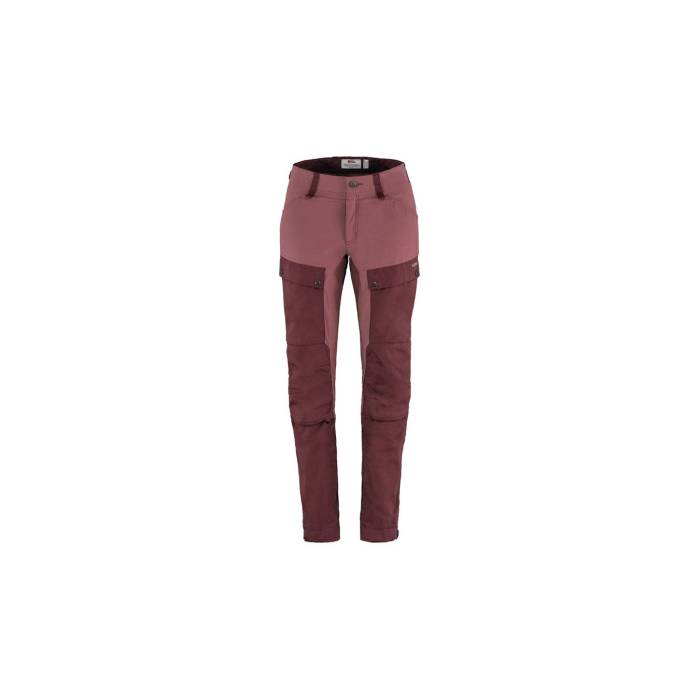 【 Keb Trousers Curved W Short Women Blue 】 レディース 青味 青み