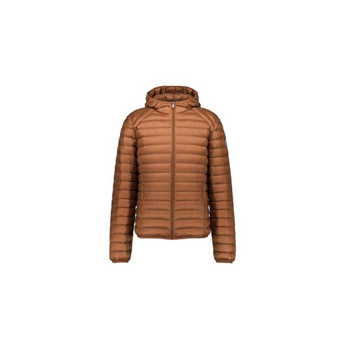 Jott 【 Down Jacket Nico Men Brown 】 ダウン Jacket ジャケット メンズ 茶色 ブラウン｜スニケス