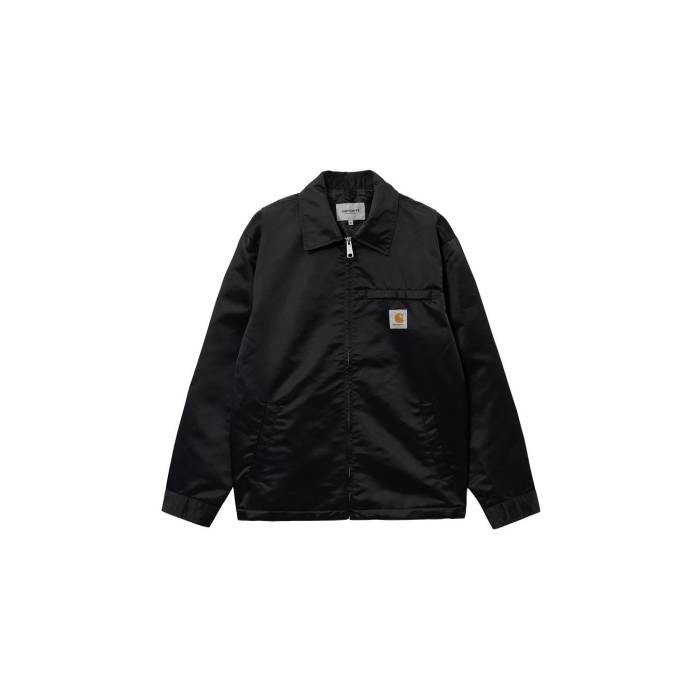 カーハート ダブリューアイピー Carhartt Wip 【 Manu Jacket Men Black 】 Jacket ジャケット メンズ 黒色 ブラック|スニケス