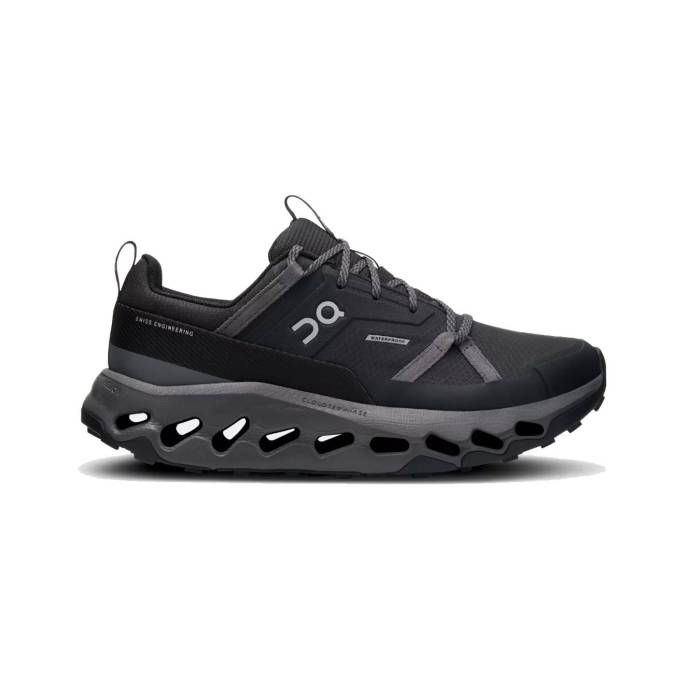 オン On 【 Running Cloudhoriz Waterproof Women Black 】 レディース 黒いこと 黒いこと