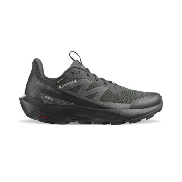 サロモン Salomon 【 Elixir Activ Gtx Men Black 】 メンズ 黒いこと 黒いこと