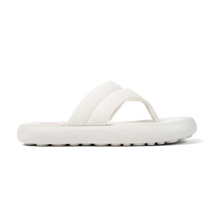 カンペール Camper 【 Pelotas Flota Sandalia White Women White 】 白色 ホワイト レディース 白色 ホワイト｜スニケス