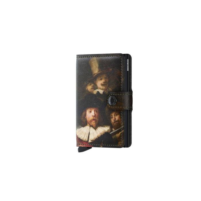 Secrid 【 Miniwallet X Art Night Watch Unisex Brown 】 作物 ナイト爵 Watch ウォッチ・時辰儀 ユニ一発やる 赤銅色 赤銅色 バッグ・小物・ブランド雑貨-財布・ケース