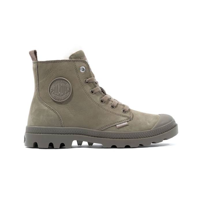 パラディウム Palladium 【 Pampa Hi Zip Wl Dusky Green Women Green 】 パンパ green 緑・緑であること レディース green 緑・緑であること