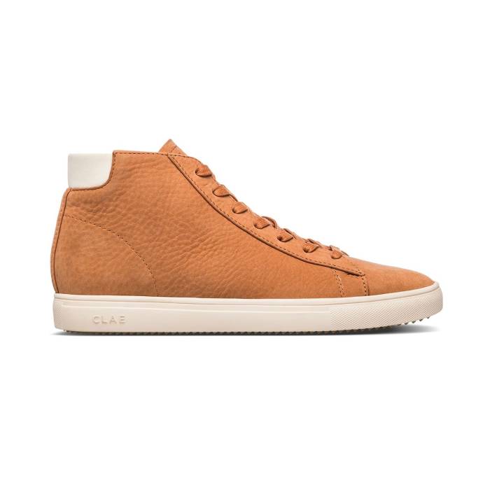 粘土 Clae 【 Bradley Mid Wheat Nubuck Men Orange 】 ミッド ウィート メンズ orange 橙・オレンジ色