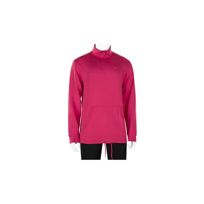 ヴァンズ Vans 【 Versa Quarter Zip Sweatshirt Women Pink 】 スウェット トレーナー レディースファッション トップス スウェット トレーナー レディース pink ピンク 16,058円
