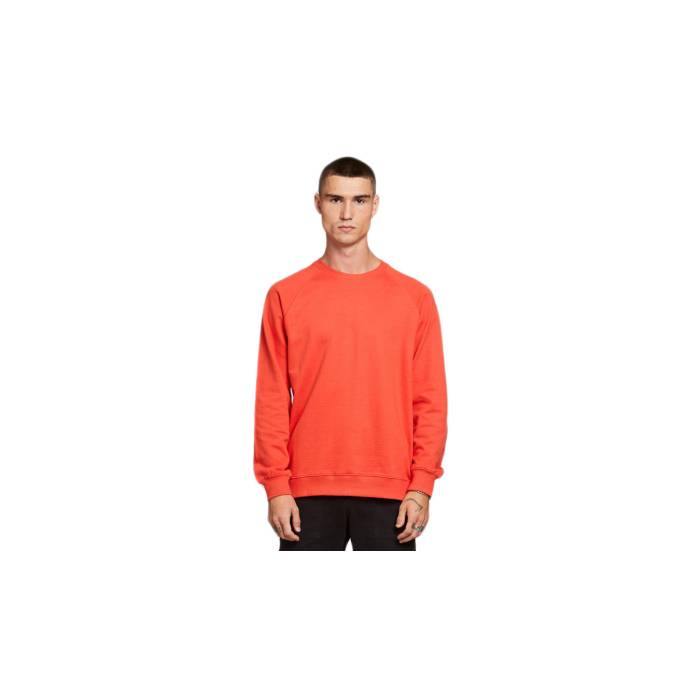Dedicated 【 Sweatshirt Malmoe Base Pale Red Men Red 】 スウェット トレーナー Red 赤・レッド メンズファッション トップス スウェット トレーナー メンズ Red 赤・レッド