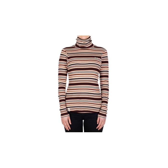 Iriedaily 【 Boerke Mockneck Women Light Brown 】 レディースファッション トップス Tシャツ カットソー レディース 茶色 ブラウン