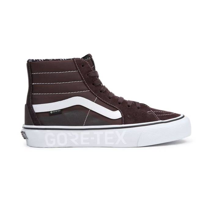 ヴァンズ Vans 【 Sk8-Hi Gore-Tex Men Brown 】 滑る御機嫌 ゴアテックス メンズ 赤銅色 赤銅色
