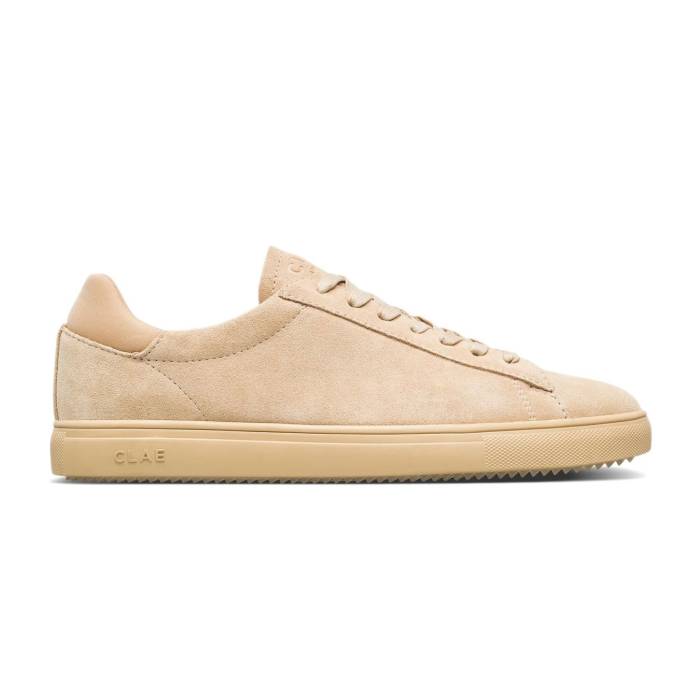 粘土 Clae 【 Bradley Vanilla Suede Unisex Light Brown 】 スエード・スウェード ユニ一発やる 赤銅色 赤銅色