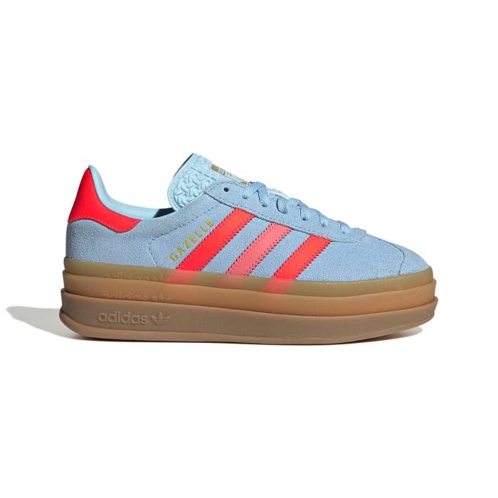 アディダス Adidas Originals 【 Adidas Gazelle Bold J Kids Blue 】 アディダス ガゼル お坊っちゃん キッズ 青み 青色