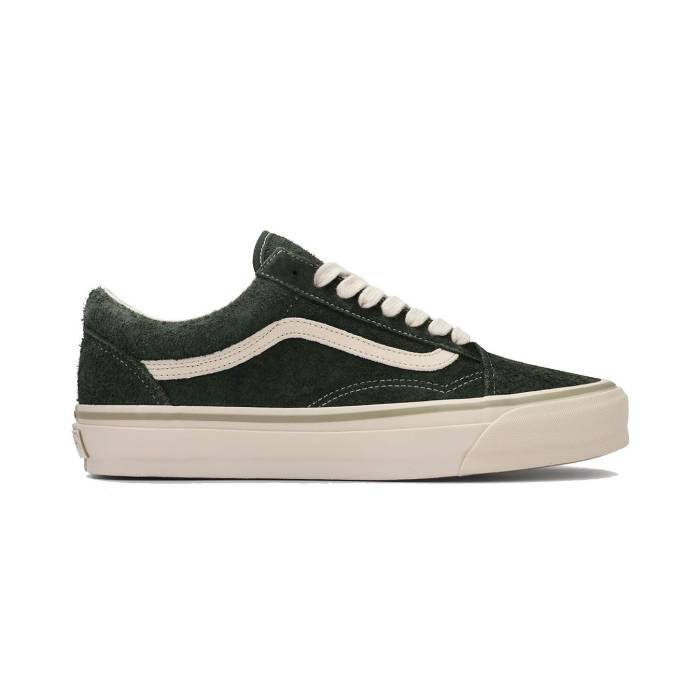 ヴァンズ Vans 【 Lx Old Skool Unisex Green 】 ユニ一発やる green 緑・緑であること