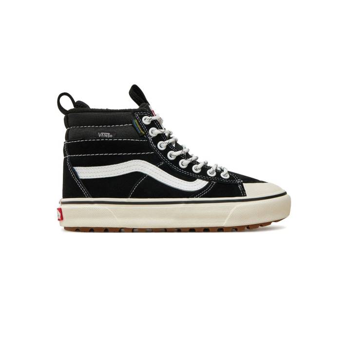 ヴァンズ Vans 【 Mte Sk8-Hi Waterproof Men Black 】 滑るご機嫌 メンズ 黒いこと 黒いこと