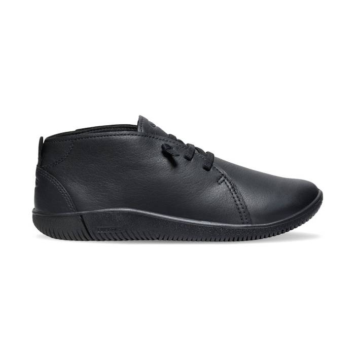 キーン Keen 【 Knx Chukka W Women Black 】 チャッカ レディース 黒いこと 黒いこと