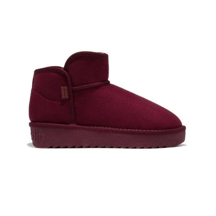 D.franklin 【 Nordic Low Basic Women Burgundy 】 レディース ワイン色・バーガンディー