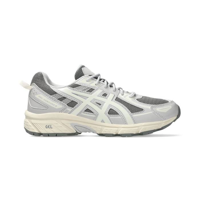 アシックス Asics 【 Gel-Venture 6 ガウス Kids Grey 】 お坊っちゃん キッズ 薄墨色 薄墨色