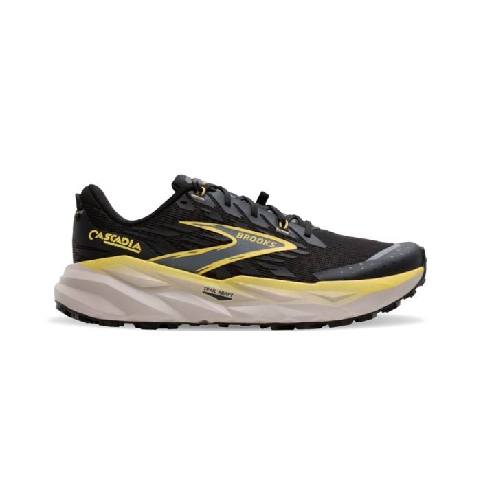 ブルックス Brooks 【 Cascadia 19 M Men Black 】 メンズ 黒いこと 黒いこと
