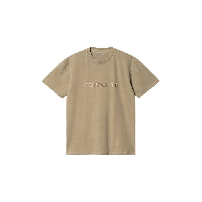 カーハート ダブリューアイピー Carhartt Wip 【 S/S Duster T-Shirt Ammonite Men Light Brown 】 半袖 Tシャツ Tシャツ メンズファッション トップス Tシャツ カットソー メンズ 茶色 ブラウン