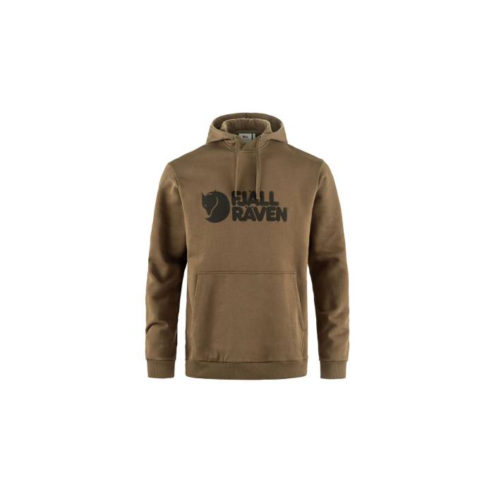 【 Logo Hoodie M Wood Brown Men Brown 】 ロゴ フーディー パーカー 茶色 ブラウン メンズファッション トップス パーカー メンズ 茶色 ブラウン