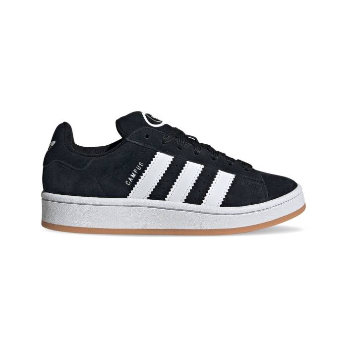 アディダス Adidas Originals 【 Adidas Campus 00S J Unisex Black 】 アディダス キャンパス 靴 メンズ靴 スニーカー ユニセックス 黒色 ブラック