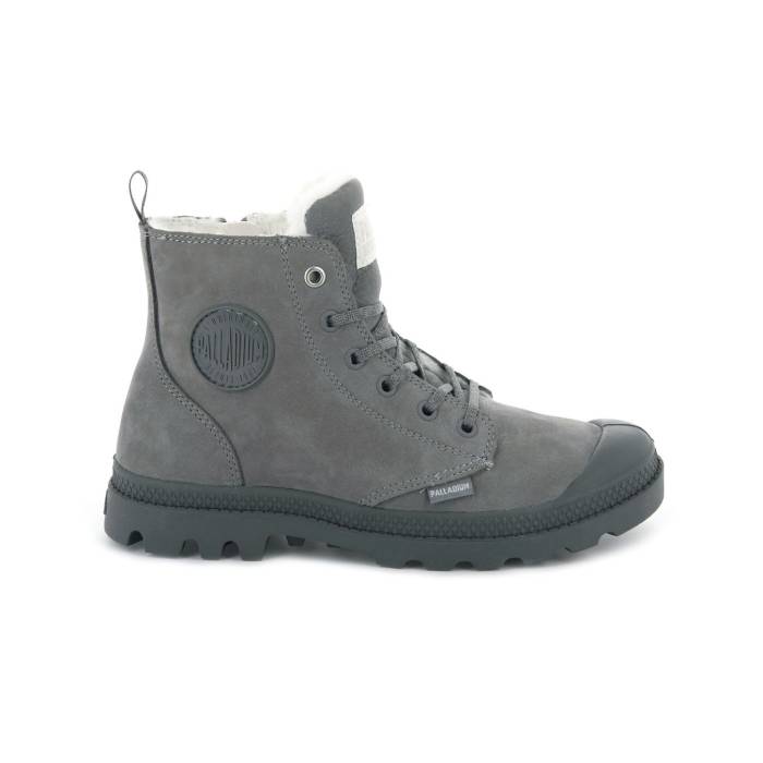 パラディウム Palladium 【 Pampa Hi Zip Wl Women Grey 】 パンパ レディース 薄墨色 薄墨色