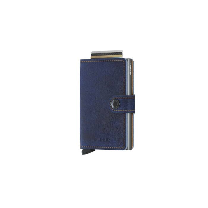 Secrid 【 Miniwallet Indigo 5-Titanium Unisex Blue 】 藍色・インディゴ ユニ一発やる 青味 青み