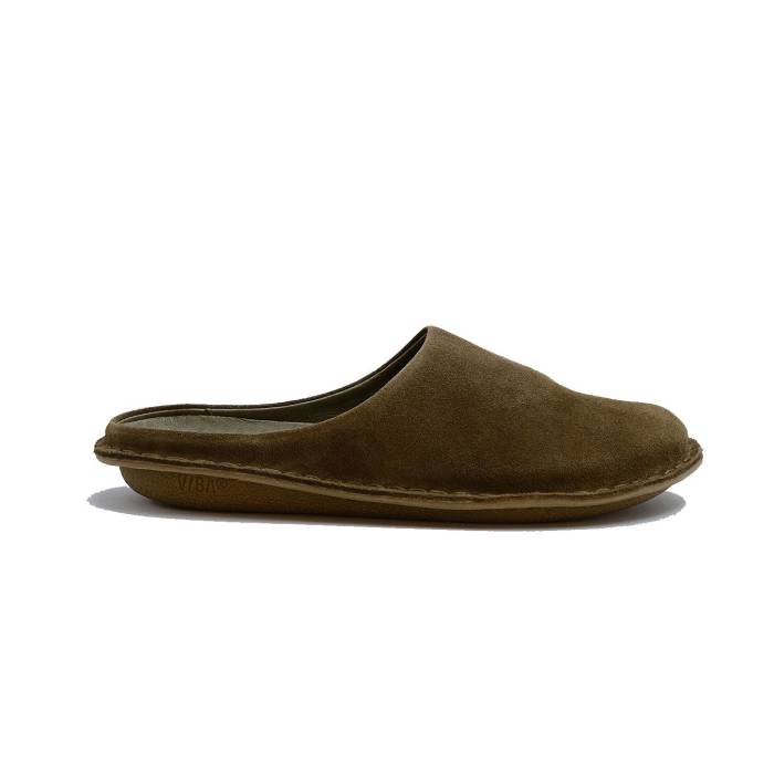 Vibae 【 Romabio-Suede Bosco Khaki Unisex Brown 】 カーキ ユニ一発やる 赤銅色 赤銅色