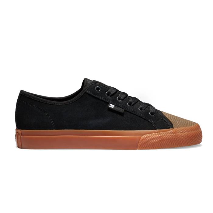 ディーシー シューズ Dc Shoes 【 Manual Rt Skate Men Black 】 Skate 滑る メンズ 黒いこと 黒いこと
